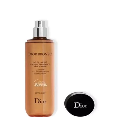 dior bronze soleil liquide eau autobronzant hale sublime|Autobronzants et protections solaires .